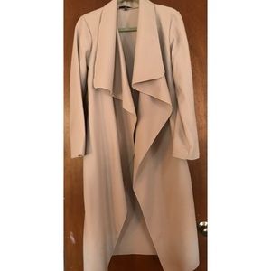 Long line water fall jacket